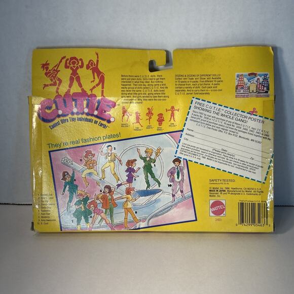 Vintage 1980s Mattel C.U.T.I.E. Figures Lot of 20 w/ Boxes - Picture 11 of 12